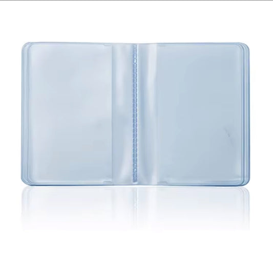 Plastic Card Protector Case 10 Sleeve
