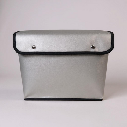 Fireproof bag created to hold and secure your most important documents. 